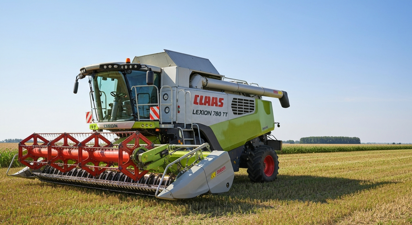Claas Lexion 780 - dane techniczne, wydajność, opinie i średnia cena 2
