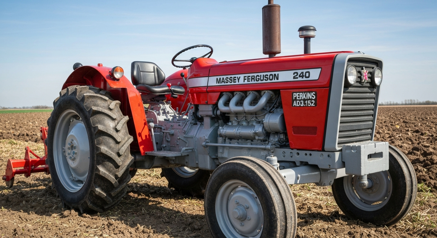 Massey Ferguson 240 - dane techniczne, wydajność, opinie i średnia cena 2